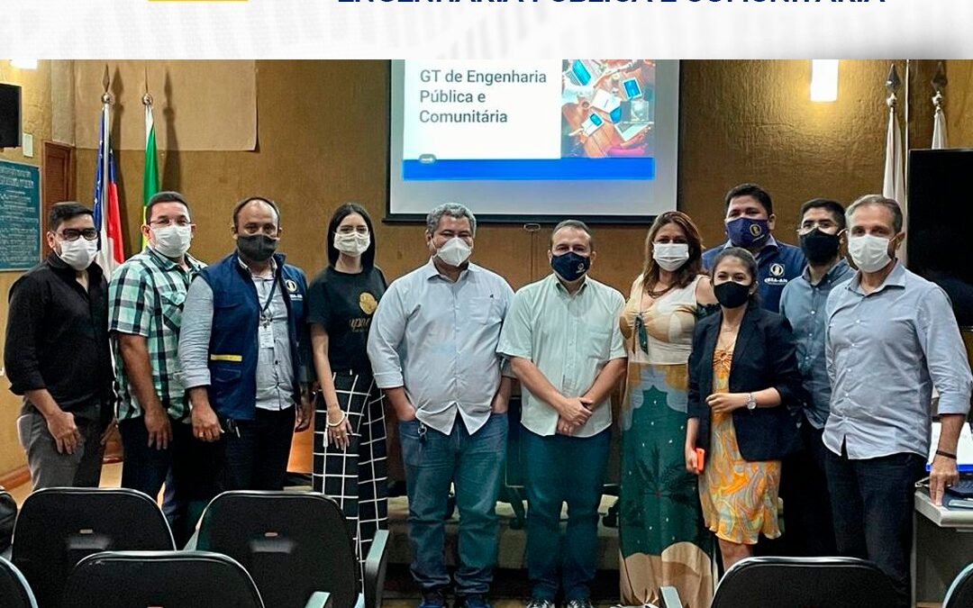 Grupo de Trabalho de Engenharia Pública e Comunitária traça estratégias para ações durante o ano
