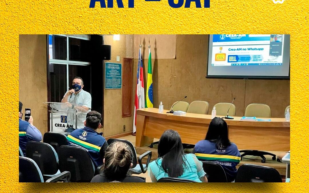 Curso de preenchimento de ART e CAT acontece de maneira híbrida no Crea
