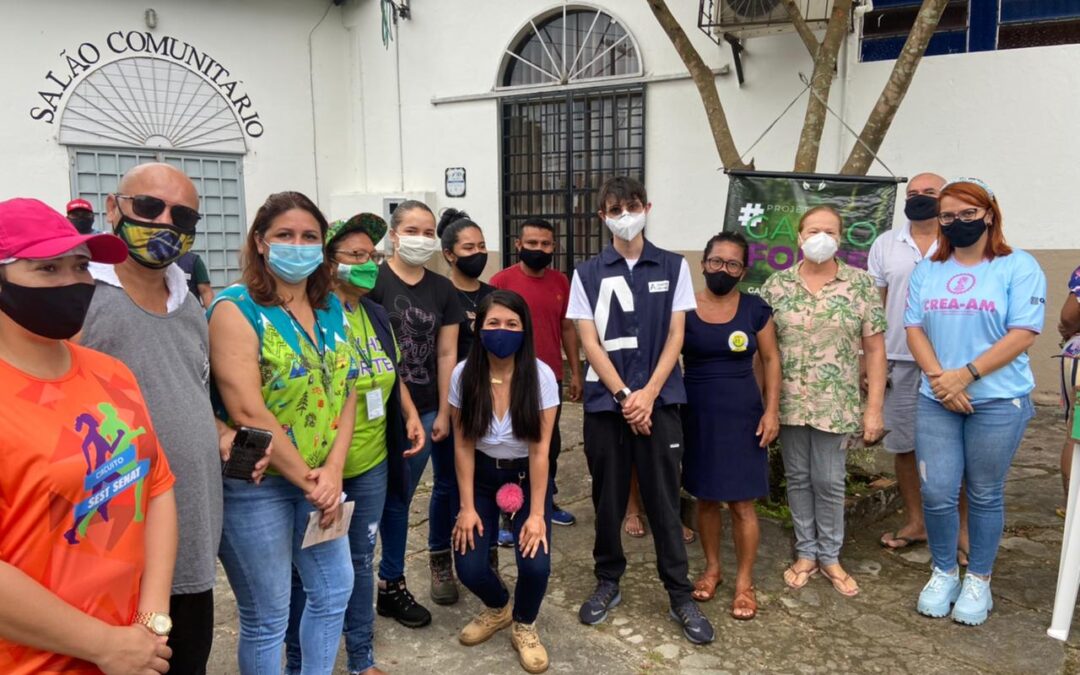 GT Engenharia Pública e Comunitária do Crea-AM participa de ação de plantio do Projeto Galho Forte