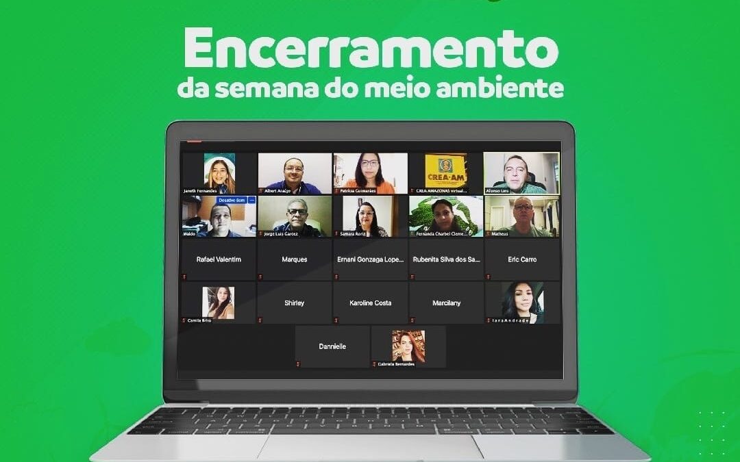 AENAMBAM realiza encerramento da Semana do Meio Ambiente