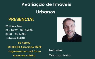 IBAPE-AM promove curso de Avaliação de Imóveis Urbanos