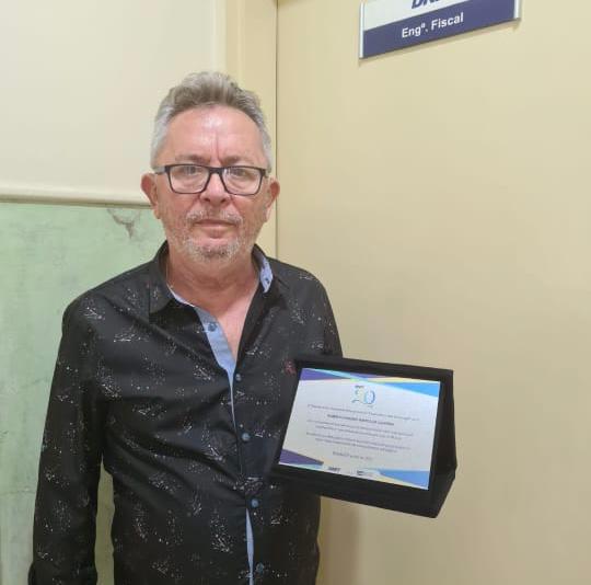 Engenheiro civil do Dnit recebe homenagem pelo trabalho realizado nas rodovias BR-319 e BR-230