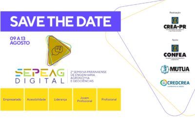Crea-PR realiza a 2ª SEPEAG – Semana Paranaense de Engenharia, Agronomia e Geociências
