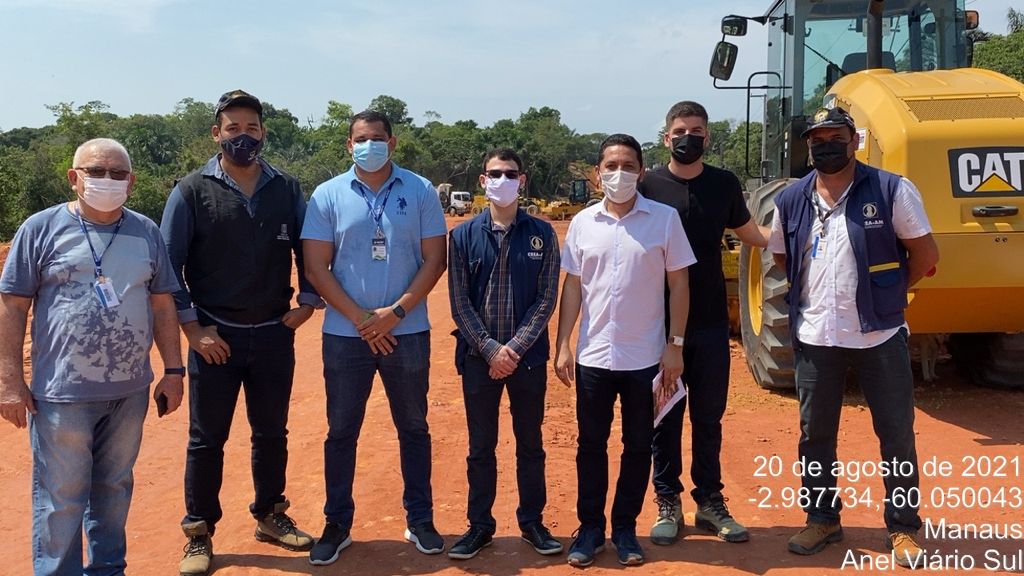 GT de Obras Públicas do Crea-AM visita obras do Tarumã, Zona Oeste de Manaus
