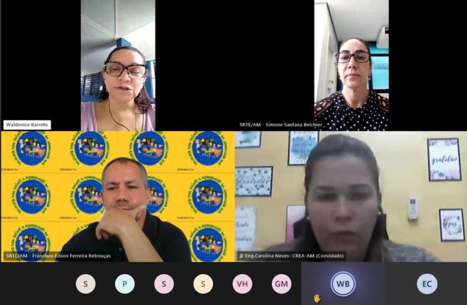 Crea Amazonas participa de reunião para o Dia Nacional de Segurança e Saúde nas Escolas