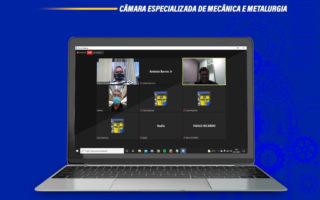 Câmara especializada em Engenharia Mecânica e Metalurgia realiza sua 145ª reunião