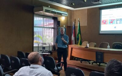 Protego Brasil realiza última palestra para engenheiros navais e empresas de transporte fluvial no Crea Amazonas
