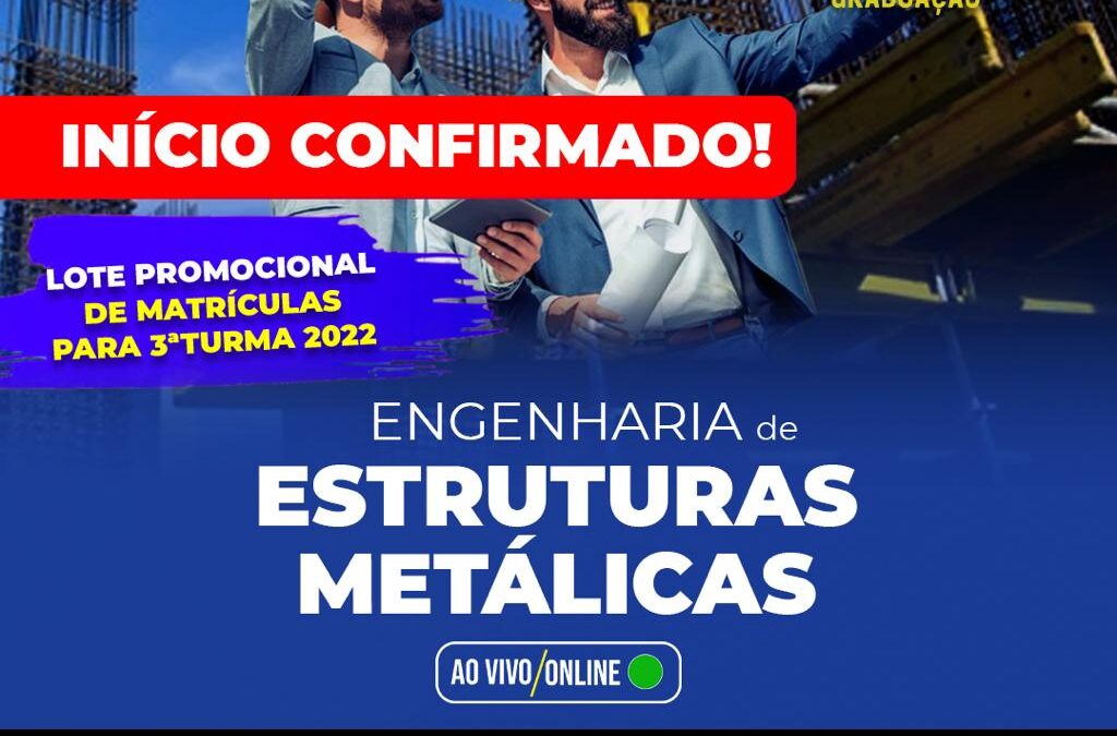 Instituto Navigare abre inscrições para o curso: Engenharia de Estruturas Metálicas