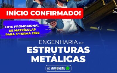 Instituto Navigare abre inscrições para o curso: Engenharia de Estruturas Metálicas