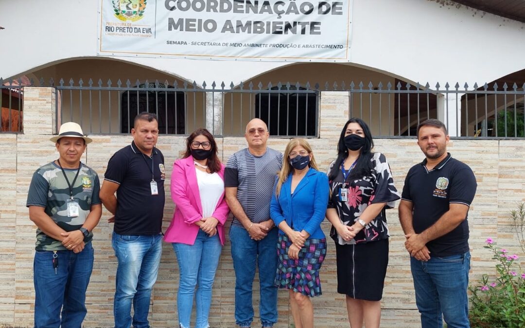 GTs Ambiental e de Eng.Pública e Comunitária do CREA-AM se reúnem com Coordenação de Meio Ambiente do município de Rio Preto da Eva