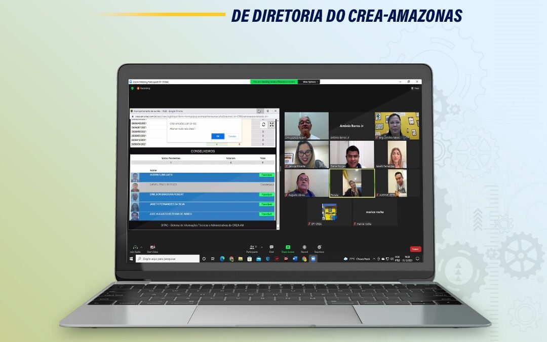 Diretoria do Crea Amazonas realiza a 10ª reunião ordinária do exercício 2