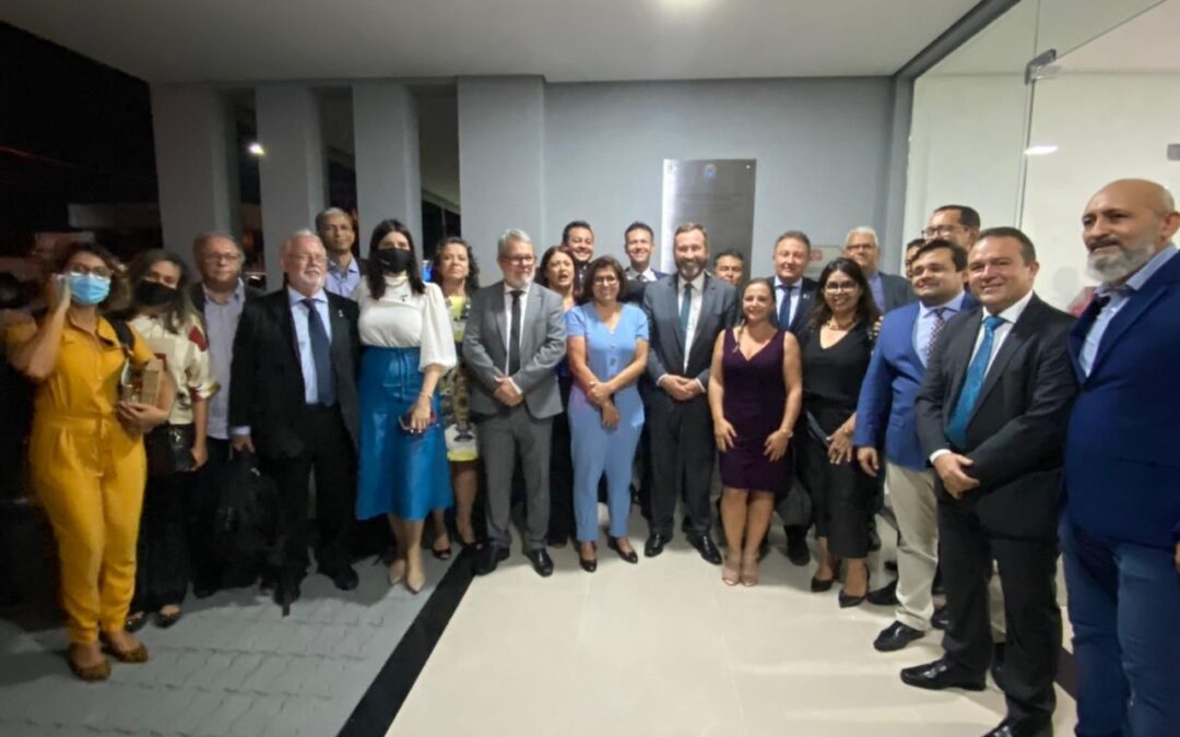 Presidente Afonso Lins prestigia inauguração do novo prédio do Crea-RR