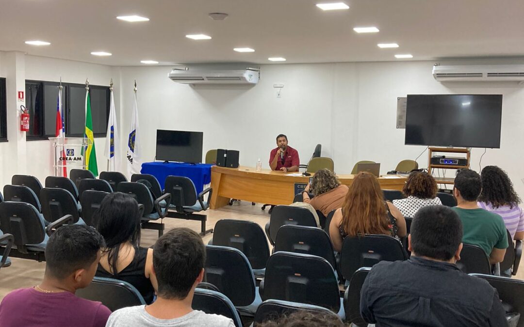 CreaJr-AM promove palestra sobre Geotecnologias