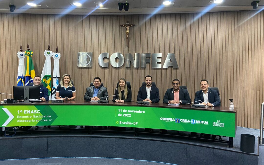 Crea-AM presente no I Encontro Nacional de Assessoria ao Crea Jr