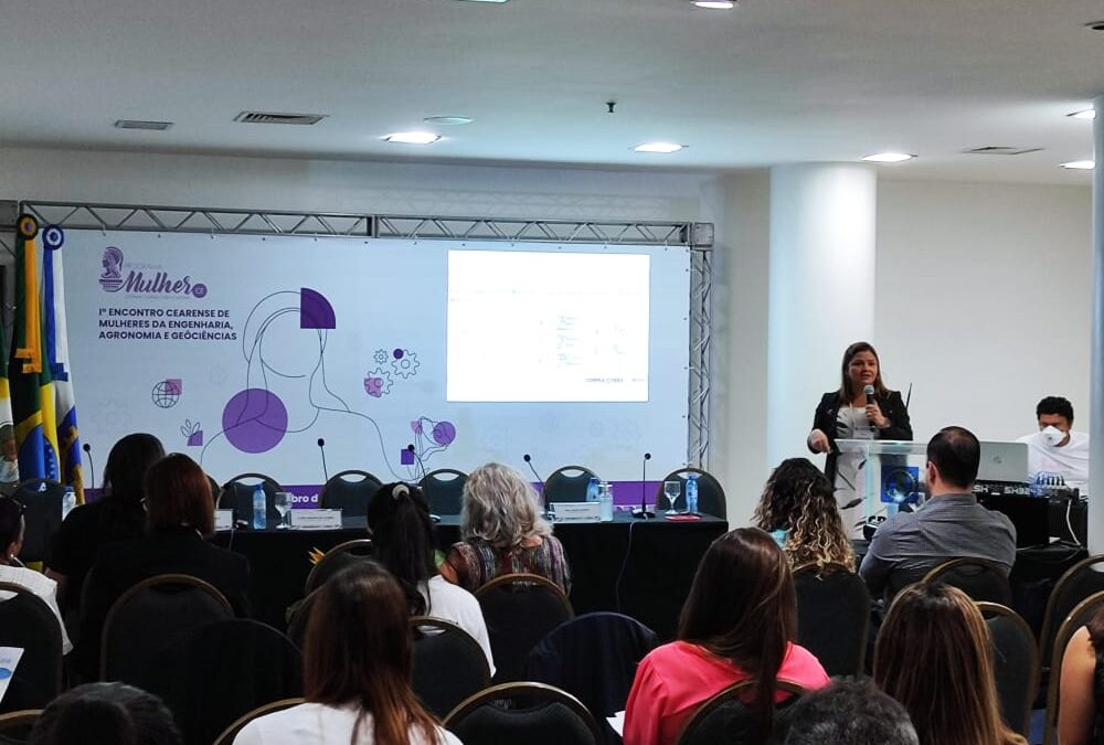 Conselheira federal representa presidente do Confea em evento do Programa Mulher em Fortaleza