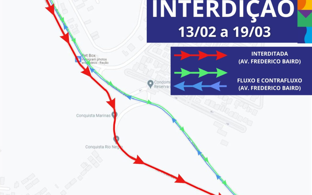 Avenida na Ponta Negra será interditada para obras de rede de drenagem