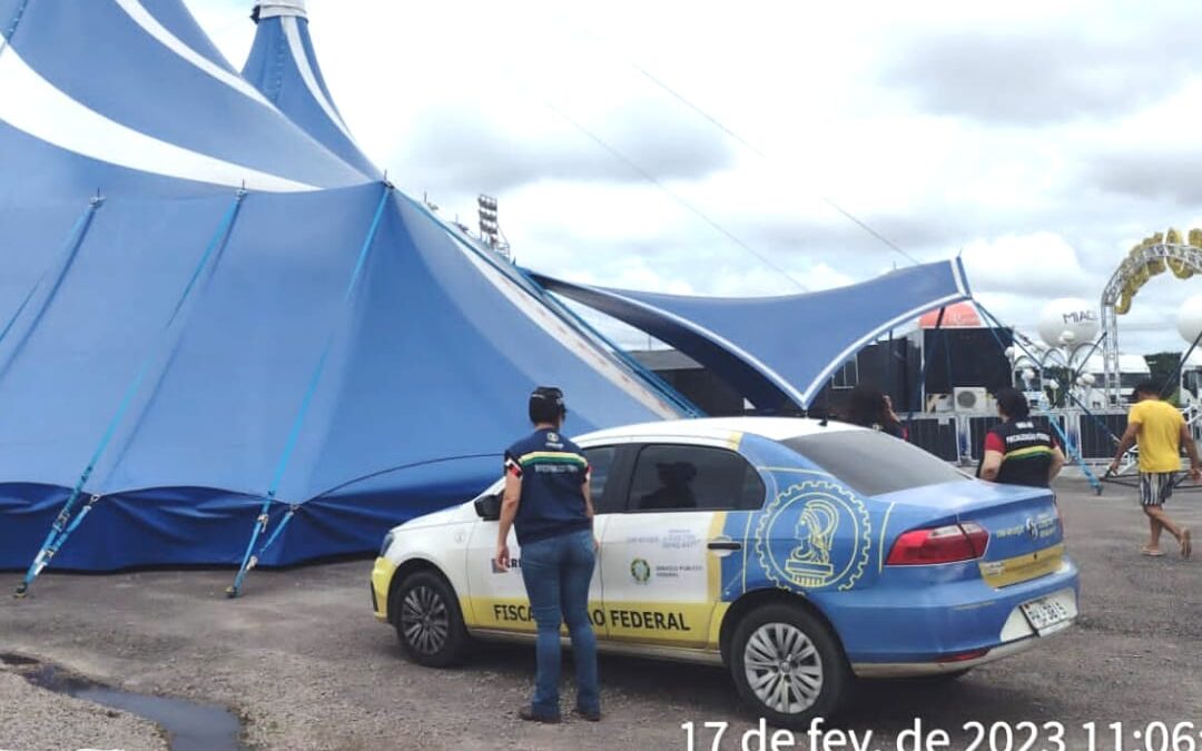 Operação Folia da Fiscalização do Crea-AM realiza ação educativa em famoso circo e clubes recreativos em Manaus