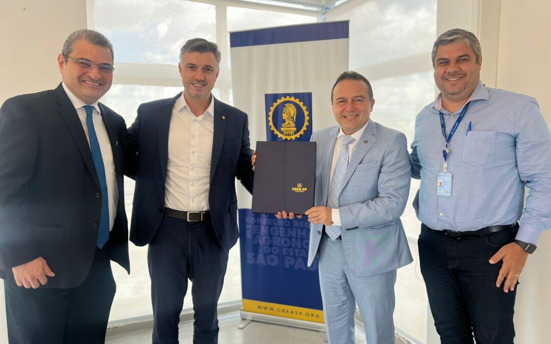 Presidente do CREA-AM participa de reunião institucional no CREA-SP
