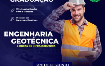 Instituto Navigare abre turma de Pós-Graduação em Engenharia Geotécnica e Obras de Infraestrutura