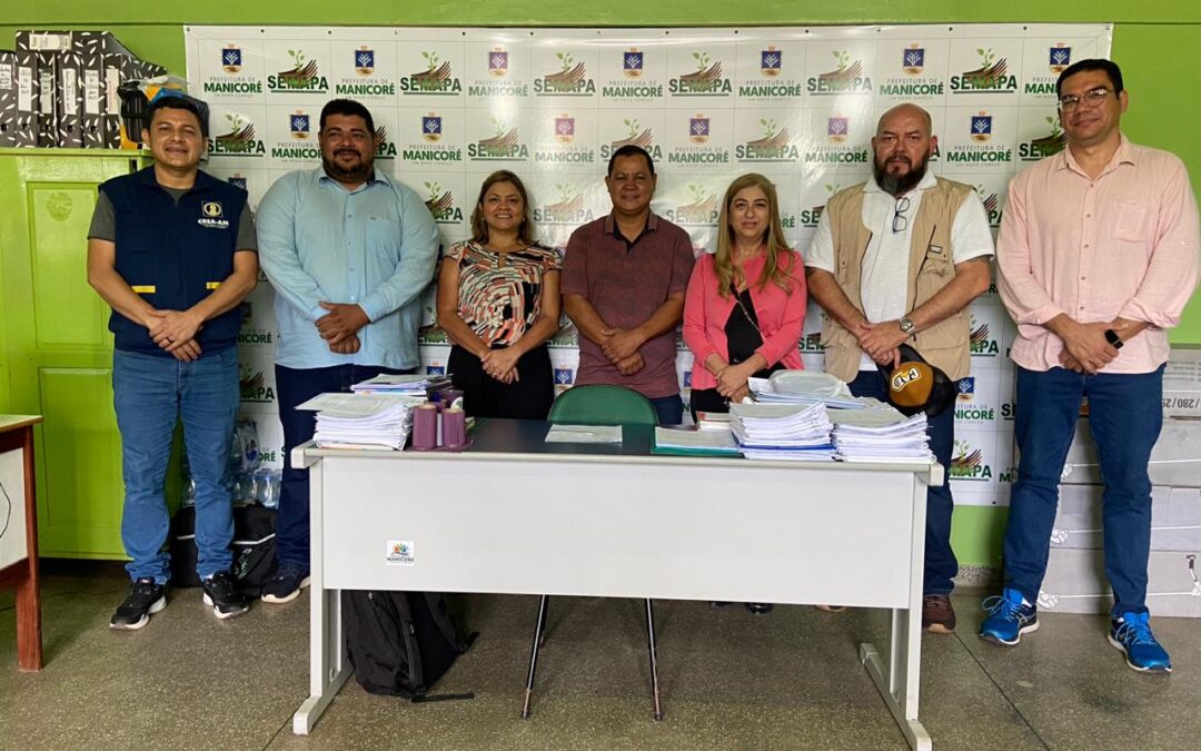 Crea-AM participa de reuniões institucionais em Manicoré