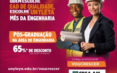 Faculdade Unyleya concede condições especiais na Campanha “VOU CRESCER!”