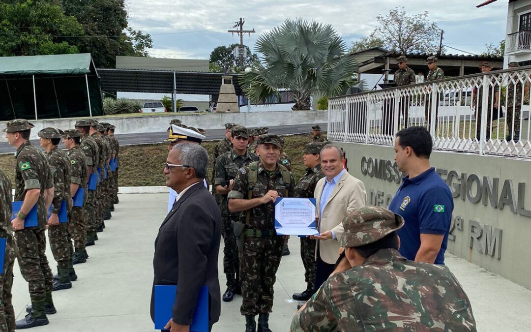Crea-AM participa de Solenidade na Comissão Regional de Obras