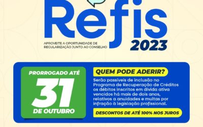 Crea-AM anuncia prorrogação da Campanha Refis 2023