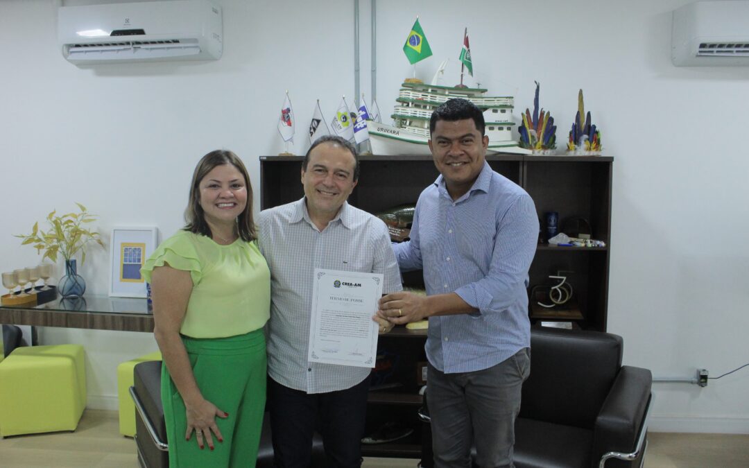 Eng. Pesca. Daniel Pinto Borges é empossado como novo Diretor-Financeiro da Mútua-AM