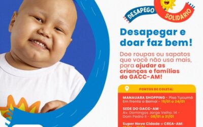 Engenharia Solidária: Crea-AM e GACC-AM iniciam Campanha “Mês do desapego” para crianças com Câncer em Manaus