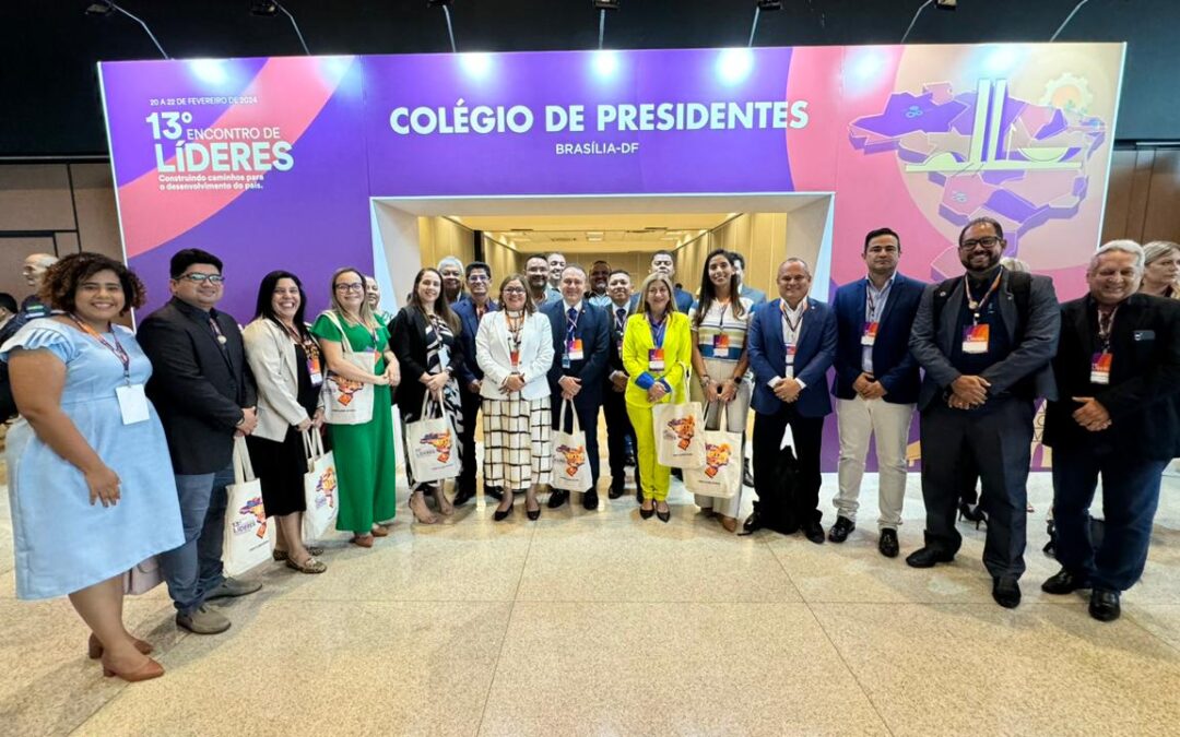 Comitiva do Crea-AM participa do 13º Encontro de Líderes do Sistema Confea, Crea e Mútua