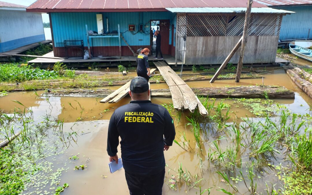 Equipe de fiscalização do Crea Amazonas realiza ações em Tonantins