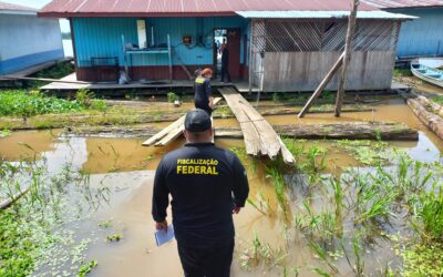 Equipe de fiscalização do Crea Amazonas realiza ações em Tonantins