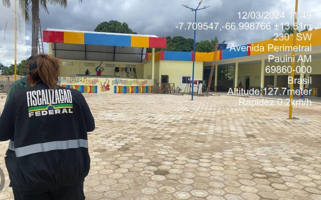 Fiscalização: equipe realiza ações no município de Pauini