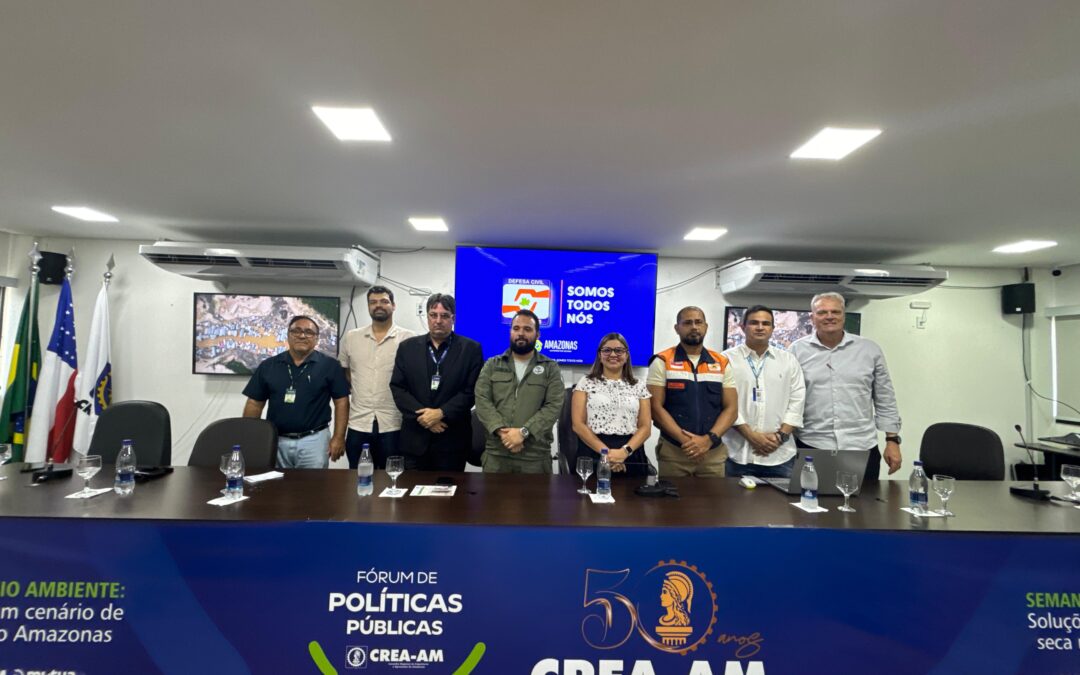 Fórum de Políticas Públicas do Crea-AM discute cenário da estiagem no Amazonas
