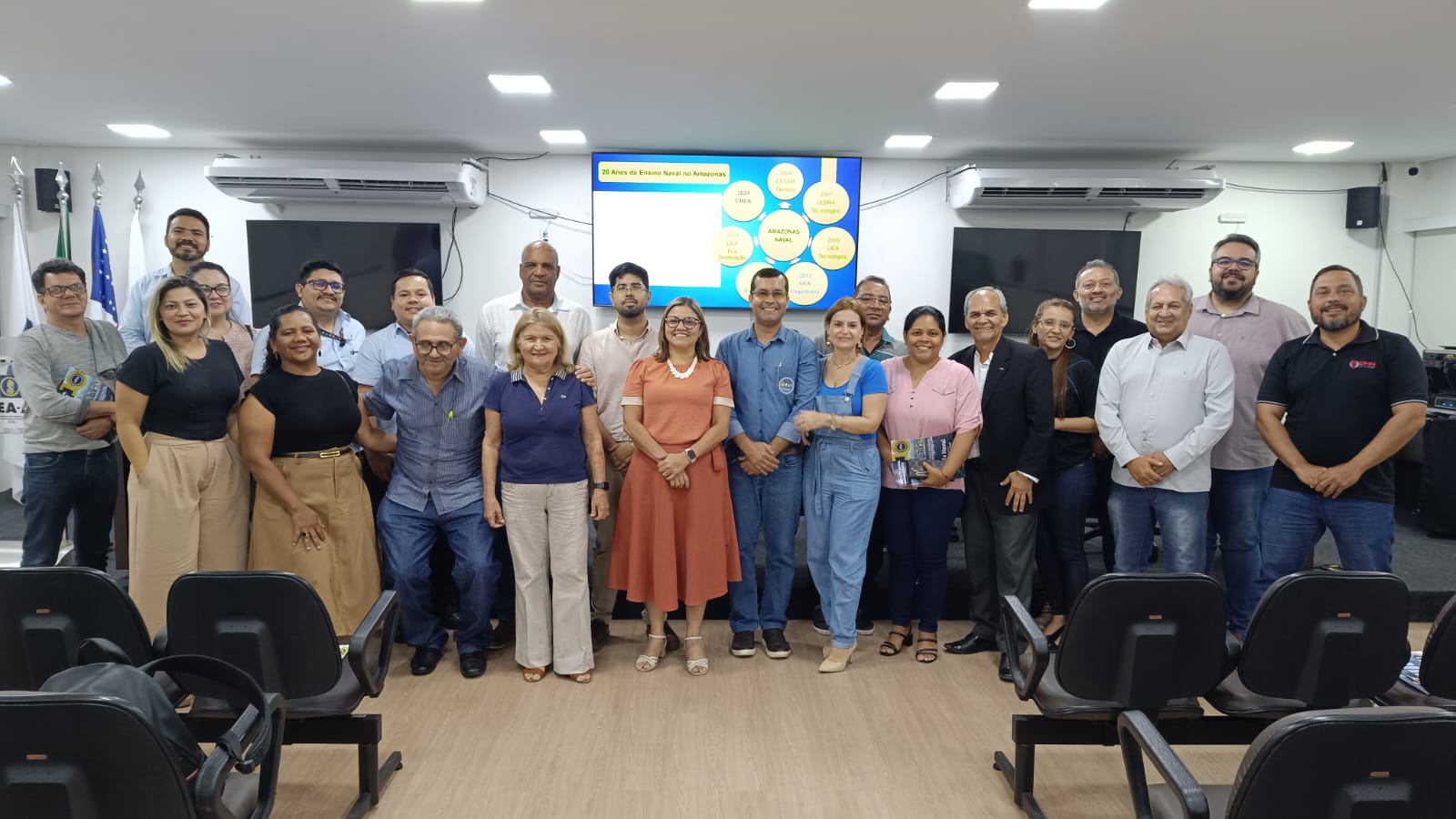 Crea Amazonas celebra 20 anos dos cursos da área Naval no AM