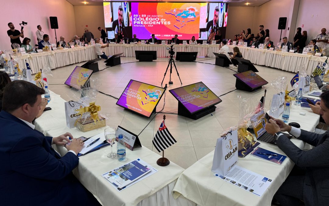 Colégio de Presidentes acontece em Manaus nos dias 22 e 23 de agosto