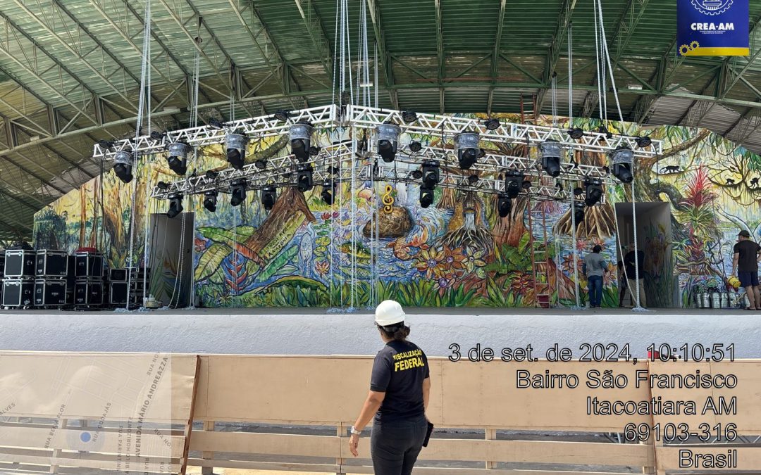 Crea-AM realiza fiscalização orientativa no Fecani