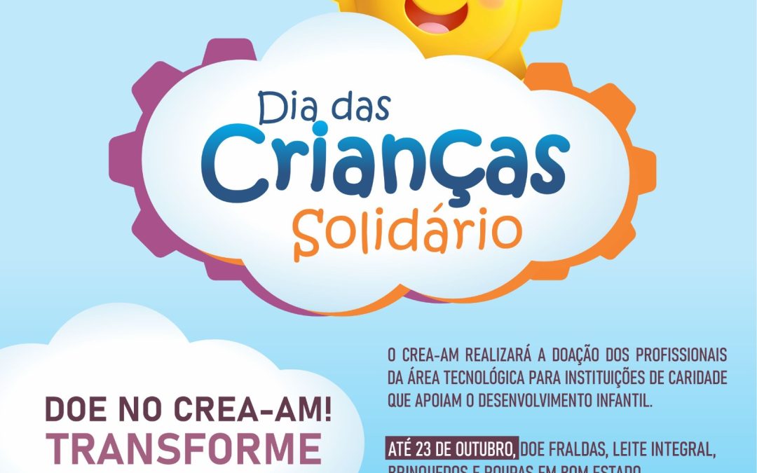 Crea Amazonas inicia campanha solidária em parceria com o Gacc