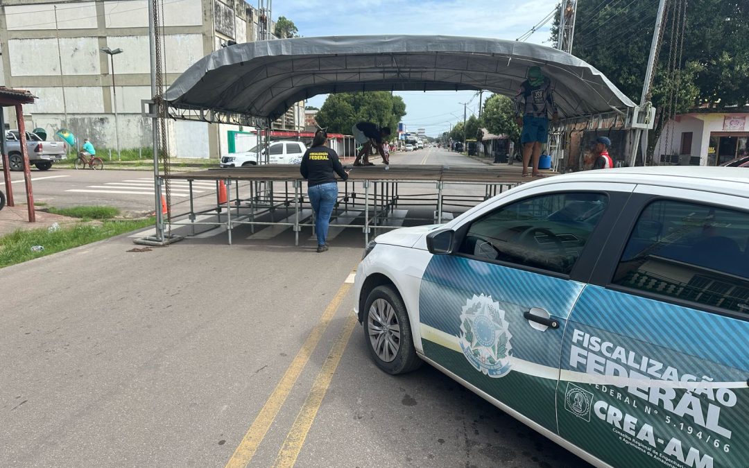 Crea-AM reforça fiscalização em Manaus e no interior durante o Carnaval 2025