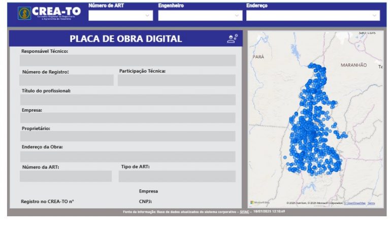 Placa de obra digital: uma possibilidade apresentada durante a 4ª Reunião do Crea Norte