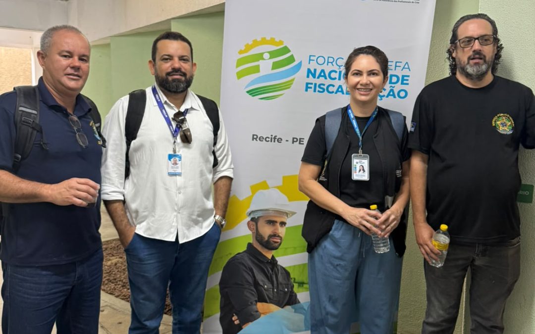 Com participação do Crea-AM, Recife sedia a 10ª edição da Força-Tarefa Nacional de Fiscalização