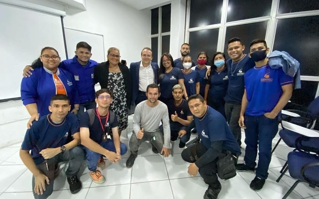 Presidente do Crea-AM faz palestra sobre o Sistema, aos estudantes técnicos de Segurança do Trabalho do Centec