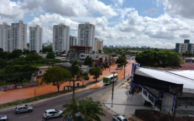 Ageman notifica Águas de Manaus por rompimento de adutora na avenida Ipase