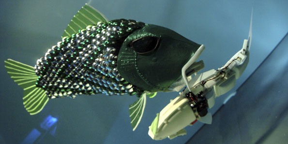 Cientistas criaram um peixe-robô capaz de acabar com plásticos dos oceanos