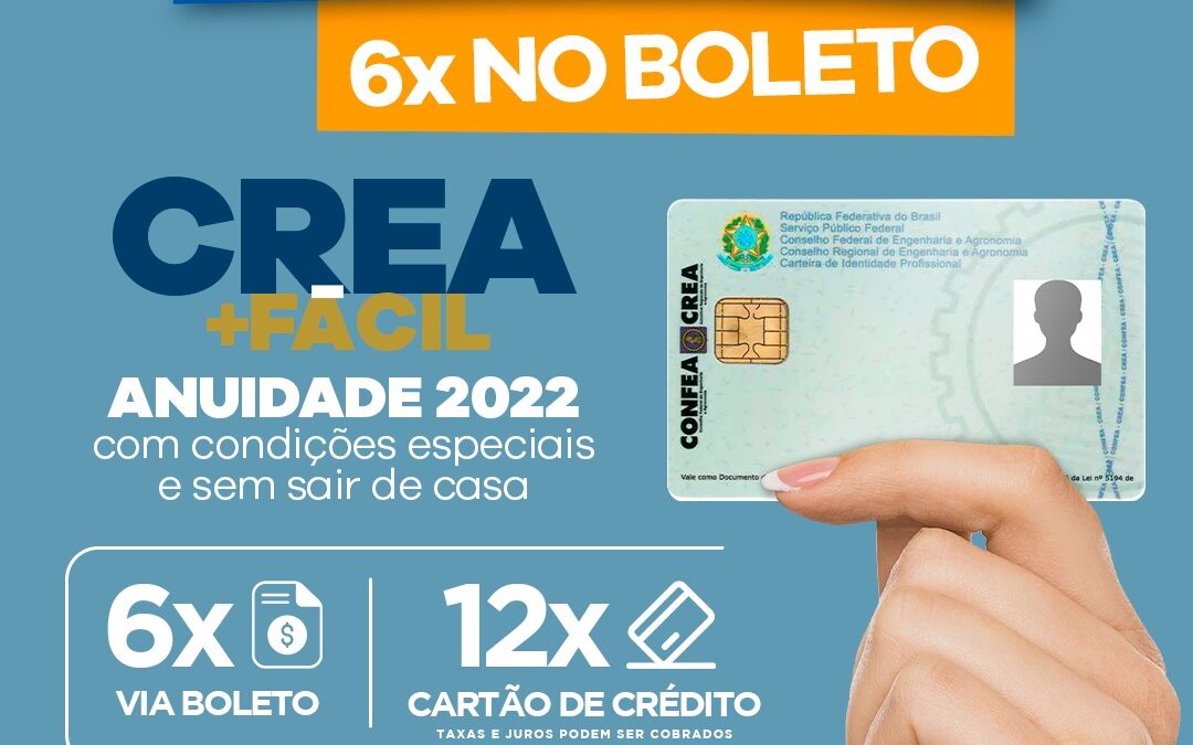 Aproveite as condições especiais da anuidade 2022