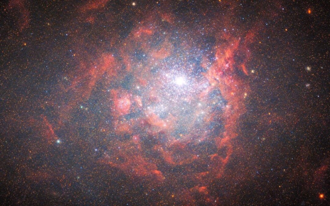 Telescópio Hubble da NASA capta explosão cósmica