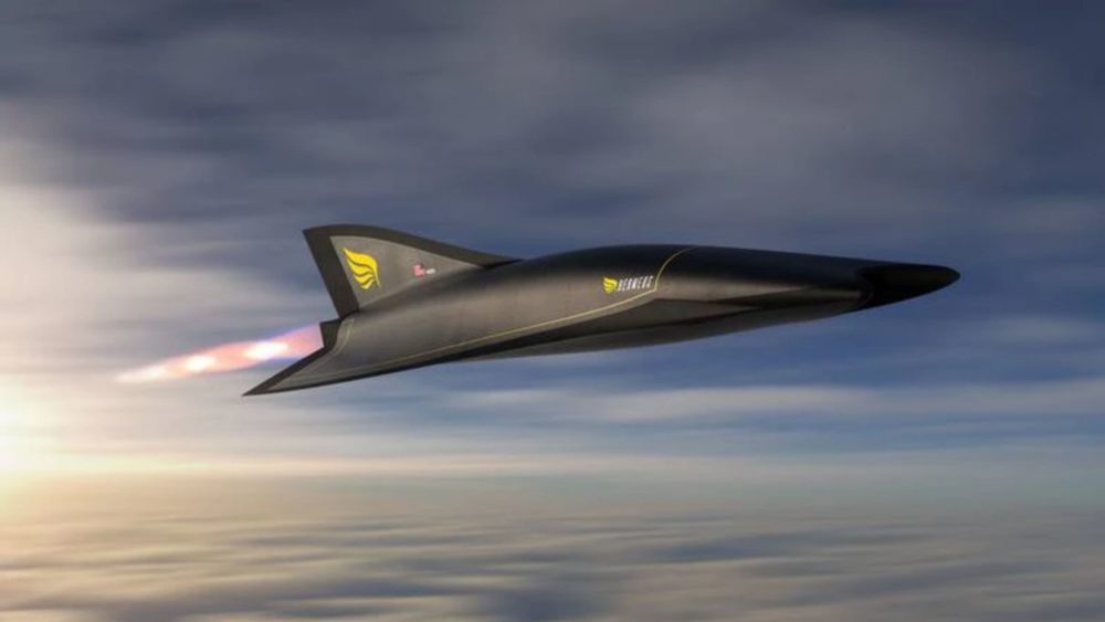 Primeiro avião hipersônico que será capaz de cruzar o planeta em uma hora