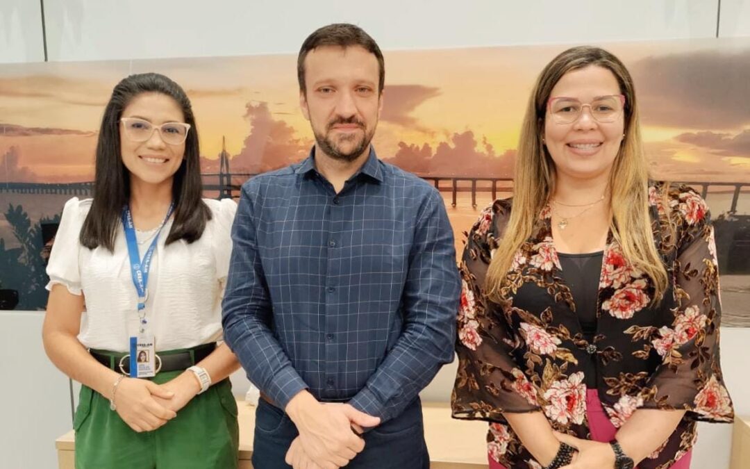 Crea-AM realiza reunião institucional com novo diretor da Águas de Manaus