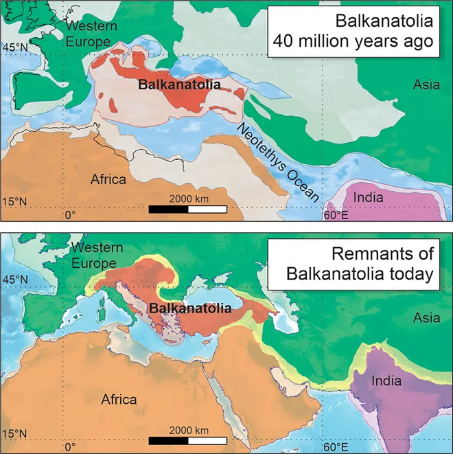 Conheça Balkanatolia, o continente que ajudou animais a irem da Ásia à Europa