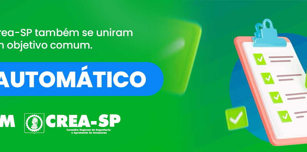 Profissionais do Crea-AM têm visto automático para atuar em SP